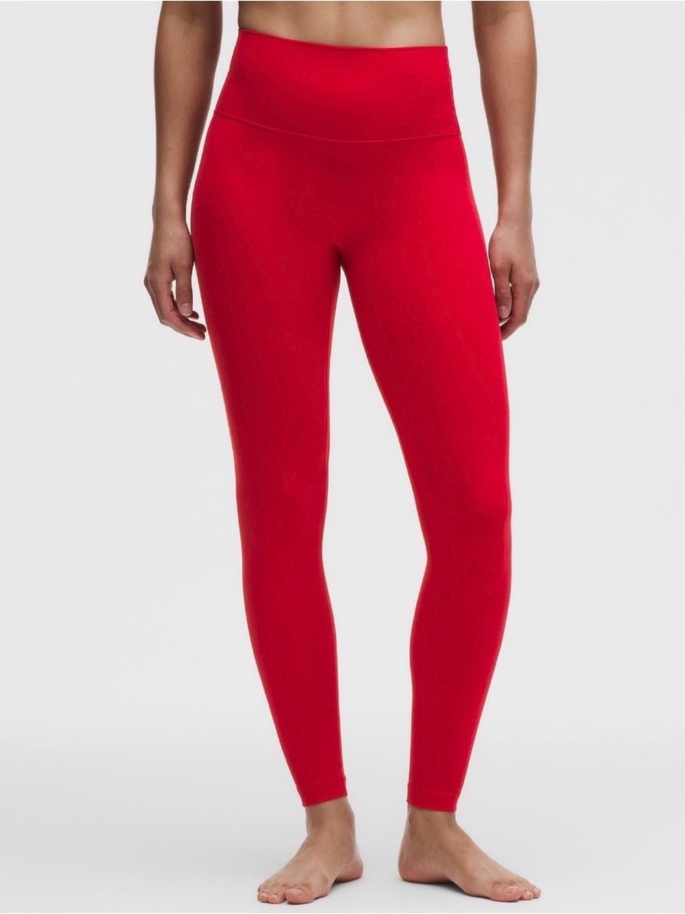 Lululemon Wunder Train No Line High-Rise Leggings Oxford Red NWT